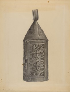 Lantern, c. 1937. Creator: Mildred Ford.