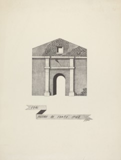Mision de Santa Cruz, 1935/1942. Creator: James Jones.