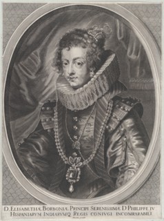 Portrait of Elisabeth of Bourbon, Queen of Spain, ca. 1650-1700. Creator: Anon.