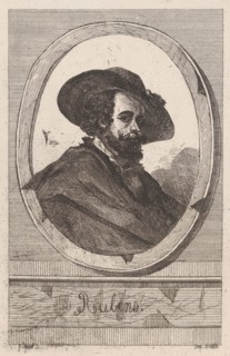 Self-portrait of Peter Paul Rubens, 1874., 1874. Creator: Anon.