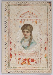 Valentine, ca. 1880. Creator: Anon.