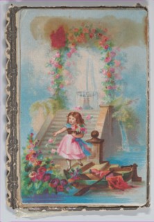Valentine - Mechanical -- four layers, merrymaking, ca. 1875., ca. 1875. Creator: Anon.
