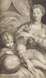 Madonna of the Rose, 16th-17th century., 16th-17th century. Creator: Anon.