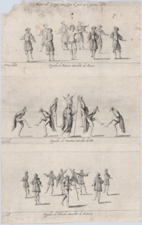 Nations of Europe ballets, 17th century., 17th century. Creator: Anon.