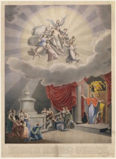 Apotheosis of George Washington, 1830-50. Creator: Heinrich Weishaupt.