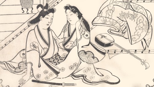 Two Lovers, ca. 1675-80. Creator: Hishikawa Moronobu.