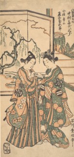 Drama of Areshi Soga, 1711-1785. Creator: Ishikawa Toyonobu.