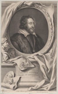 Portrait of Thomas Howard, Earl of Arundel and Surrey, 1733. Creator: Jacobus Houbraken.