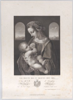 Virgin and Child, ca. 1830. Creator: Jacopo Bernardi.