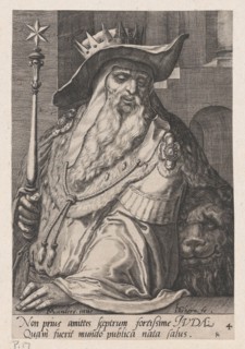 Judah, from The Twelve Sons of Jacob. Creator: Jacques de Gheyn II.
