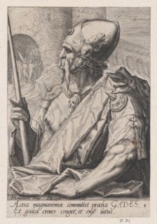 Gad, from The Twelve Sons of Jacob. Creator: Jacques de Gheyn II.