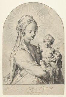 Madonna and Child, ca. 1593. Creator: Jan Muller.