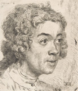 Self Portrait as a Young Man, 1733. Creator: Jean-Etienne Liotard.