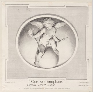 Triumphant Cupid, 1715-96. Creator: Jean-Etienne Liotard.
