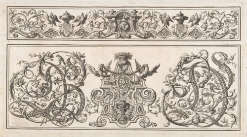 Orthographia pl.5, late 17th-mid-18th century. Creator: Johann Daniel Preissler.