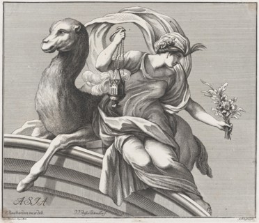 Asia, 1732. Creator: Johann Justin Preissler.