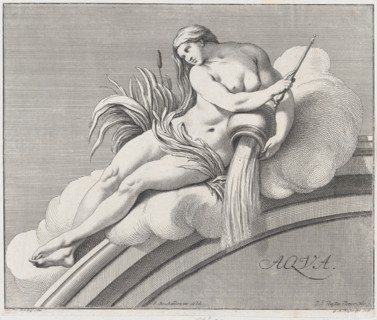 Water, 1735. Creator: Johann Justin Preissler.