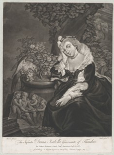 The Infanta Donna Isabella, Governante of Flanders, 1767. Creator: Johann Sebastian Muller.