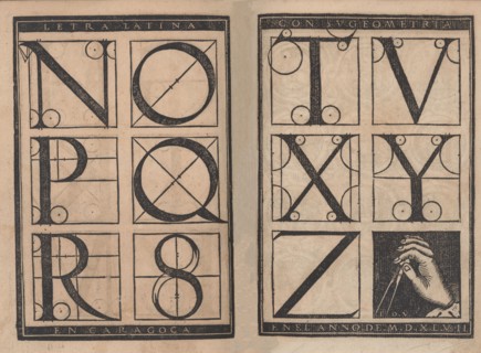 Libro Subtilissimo por el qual se enseña a escrevir . . . ., 1564. Creator: Written by Juan de Yciar.