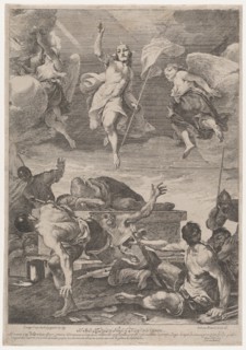 The Resurrection of Christ, ca. 1700-40. Creator: Lodovico Mattioli.