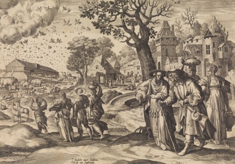 The Animals Going into the Ark from The Story of the Family of Seth, 1586 Creator: Johann Sadeler I.