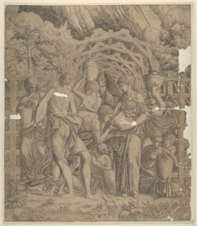 Rebecca and Eliezer at the Well, ca. 1542-45. Creator: Master IQV.