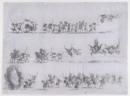 Plate 10 from Pietro Paulo Bissari, Antiopa, 1662. Creator: Mathäus Küsel.