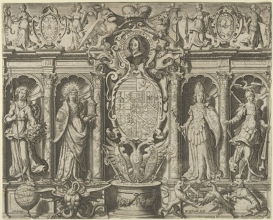 Allegory of Leopold V, Archduke of Austria, mid 16th-mid 17th century. Creator: Matthaeus Greuter.