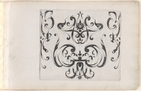 Plate from the Print Series 'Grateske voer golt smeden Schrijnwerkers Ende andere..., ca. 1610-1630. Creator: Meinert Gelijs.