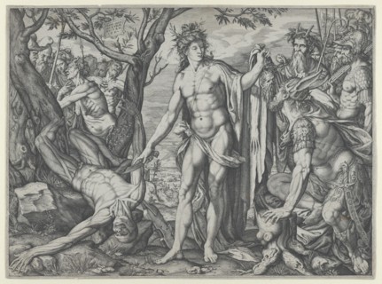 Apollo and Marsyas and the Judgment of Midas, 1581. Creator: Melchior Meier.