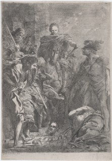 The Beheading of St. Paul,.n.d. Creator: Michael Lucas Leopold Willmann.