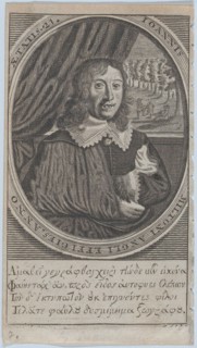 John Milton, Age 21 (frontispiece: Paradise Regained), 1747. Creator: Michael Vandergucht.