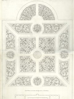 Grand Parterre du Jardin de la Royne mere a Luxembourg, in Traité du Jardinage selon les R..., 1638. Creator: Michel van Lochom.