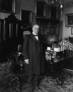 President William McKinley at the White House, Monday, Nov. 27, 1900. Creator: Levin Handy.