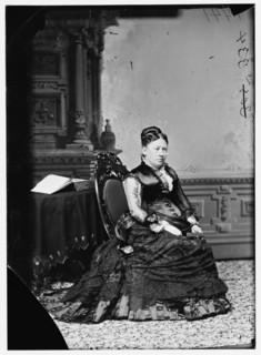 Grant, Mrs. U.S., between 1870 and 1880. Creator: Unknown.
