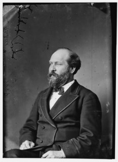 President James Garfield, between 1870 and 1880. Creator: Unknown.