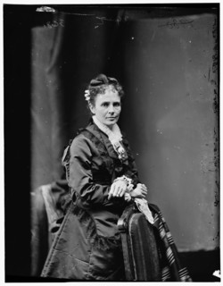Garfield, Mrs. James, wife of President Garfield, between 1870 and 1880. Creator: Unknown.