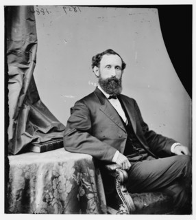 William Pitt Kellogg of Louisiana, between 1860 and 1875. Creator: Unknown.