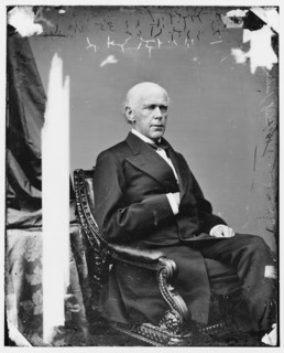 Chief Justice Salmon P. Chase, between 1860 and 1875. Creator: Unknown.