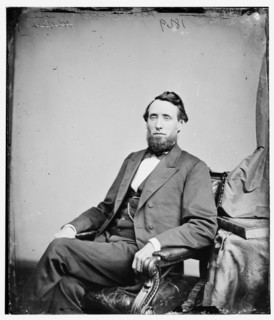 Shelby Moore Cullom, between 1860 and 1875. Creator: Unknown.