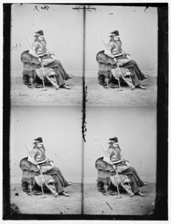 Seth Kinman, between 1860 and 1875. Creator: Unknown.