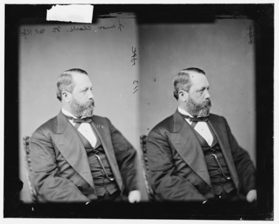 Amos Clark Jr. of New Jersey, between 1865 and 1880. Creator: Unknown.