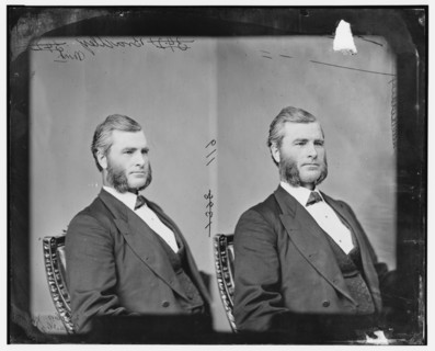 Nathan Ball Bradley of Michigan, between 1865 and 1880. Creator: Unknown.