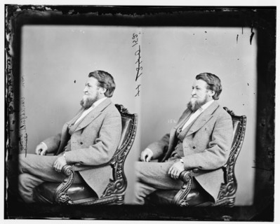 William Crutchfield of Tennessee, served in Union Army, between 1865 and 1880. Creator: Unknown.