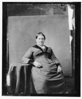 Miss Ballenger, great-grandmother of (Grace and Gladys Price), between 1865 and 1880. Creator: Unknown.