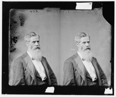 Thomas Montague Gunter of Arkansas, between 1865 and 1880. Creator: Unknown.