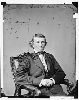 Alexander Hamilton Stephens of Georgia, Vice Pres. of Confederacy, between 1865 and 1880. Creator: Unknown.