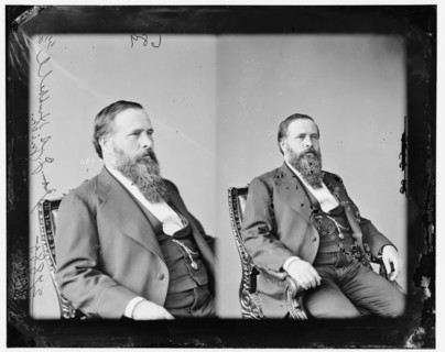 Jay Abel Hubbell of Michigan, 1874. Creator: Unknown.