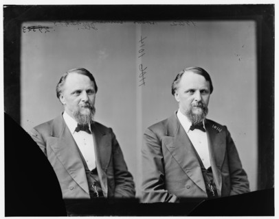 Horatio C. Burchard of Illinois, 1865-1880. Creator: Unknown.