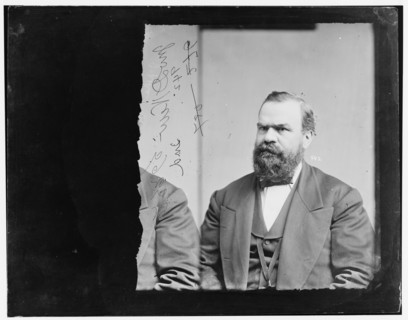 Jeptha Dudley New of Indiana, between 1865 and 1880. Creator: Unknown.